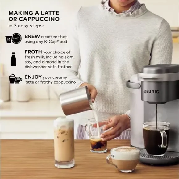 Keurig K-Cafe Single Serve Coffee Latte & Cappuchino Maker -- NEW IN BOX - Picture 6 of 13